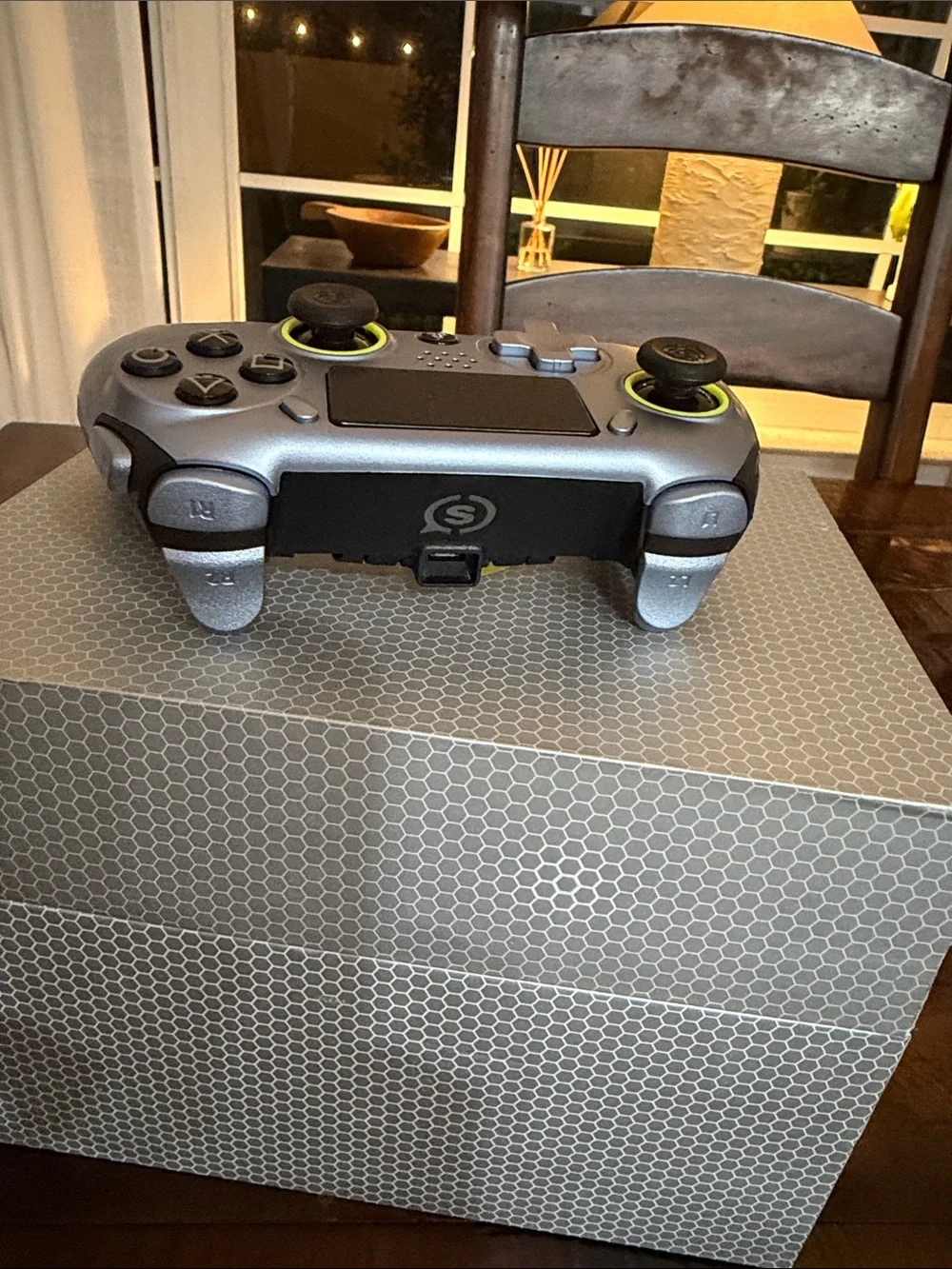 SCUF Gaming PlayStation Wireless Controller – Silver with Black Accents